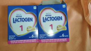 Lactogen 1 baby milk powder from 06 months Formula milk lactogen trending viral milkpowder yt [upl. by Eitsim]