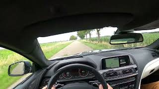 BMW 640i Gran Coupé F06 overview and POV test drive [upl. by Ocramed165]