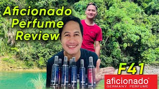 AFICIONADO F41 PERFUME REVIEW I BY YLARN MyAficionadoPicks [upl. by Neimad]