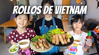 Rollitos de Primavera Vietnamita Cha GioㅣRollo Primavera de Vietnam [upl. by Nedra]