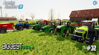 PREPARING FIELDS Then SEEDING NEW CROPS  32  Farming Simulator 22  Biggest Farm  fs22gameplay [upl. by Karilynn23]