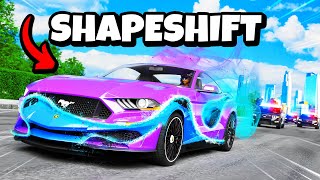 Using A Shapeshifting Car To Troll Cops In GTA 5 RP [upl. by Novi]