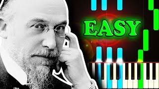 ERIK SATIE  GYMNOPEDIE NO 1  Piano Tutorial [upl. by Yalhsa]