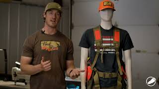 FINAL RISE LEGACY UPLAND HUNTING STRAP VEST OVERVIEW [upl. by Reizarf]