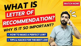 A Guide For The Best Letter of Recommendation For Your Study Abroad Applications [upl. by Llain]