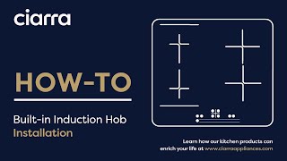 User Guide for CIARRA Induction Hob  CBTIH2 [upl. by Adnilrev992]