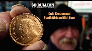 South African Gold Krugerrand Coin Tour  SDBullioncom [upl. by Eido]