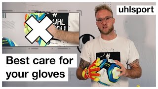 QampA – So halten Deine Handschuhe länger  uhlsport TecCube [upl. by Eihcir937]