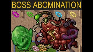 TIBIA BOSSES  THE ABOMINATION [upl. by Elga]