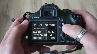 Changing the Auto Focus Modes on a Canon DSLR [upl. by Ennovahs]