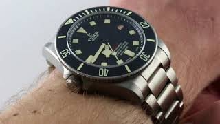 Tudor Pelagos LHD M25600TN0001 Luxury Watch Review [upl. by Llekcor]