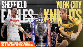 🏉 Betfred Challenge Cup 2021 Sheffield Eagles vs York City Knights  Rugby League Full Game [upl. by Wilfrid]