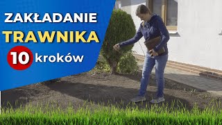 Zakładanie trawnika — 10 prostych kroków [upl. by Gisela]