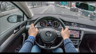 Volkswagen Passat B8  4K POV Test Drive 136 Joe Black [upl. by Blalock]