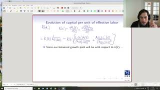 Solow Growth Model 4 The balanced growth path [upl. by Sille]