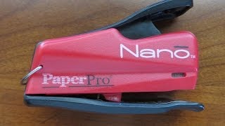 Paper Pro Nano Stapler [upl. by Sivia]