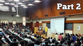 HC Verma sir life story 🔴Live from IISc Bangalore  Part 2 [upl. by Fergus587]