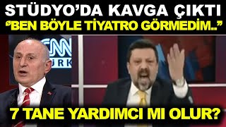 Melik Yiğitel Dursun Çiçeki ayar manyağı Etti STÜDYODA KAVGA ÇIKTI [upl. by Gleda]