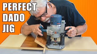 Quick Build for a Perfect Router Dado Jig to make Dado Joints [upl. by Tihom195]