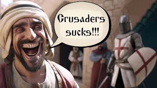 How did Muslims make jokes about Crusaders [upl. by Selrhc690]