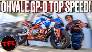 Is This The Fastest Minimoto On The Planet Ohvale GP0 190 Top Speed Run [upl. by Hedva879]