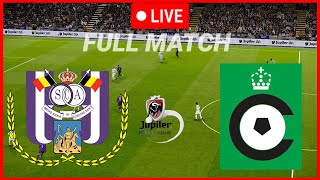 🔴LIVE Anderlecht vs Cercle Brugge  Jupiler Pro League 202324 Full Match Today Highlight [upl. by Sharon176]