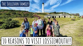 10 REASONS TO VISIT LOSSIEMOUTH  WE SHOW YOU  The Sullivan Family [upl. by Bonnee673]