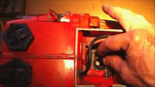 Homelite 360 Chainsaw  How to Replace Carburetor Boot [upl. by Lrig]