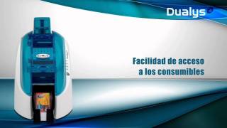 Impresora de tarjetas EVOLIS Dualys [upl. by Anwahsed]