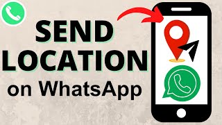 How to Send Location on WhatsApp  iPhone amp Android [upl. by Demahom296]