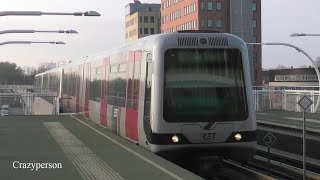 Metro Spijkenisse  Schiedam Centrum RET Lijn C in Nov 2020 [upl. by Nesiaj13]