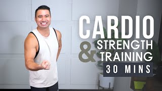 30MIN HIIT Cardio Workout Without Equipment  Full Body [upl. by Charmian]