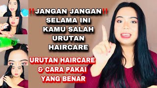 URUTAN HAIRCARE amp CARA PAKAI YANG BENAR‼️ [upl. by Niasuh]