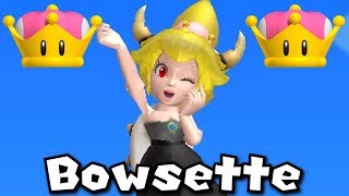 New Super Mario Bros Wii  Bowsette Final Boss amp Ending [upl. by Aliek]