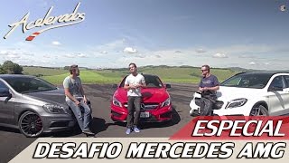 DESAFIO MERCEDES AMG AO CUBO  ESPECIAL 15  ACELERADOS [upl. by Sollars]