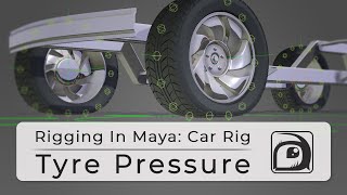 RiggingInMaya  Joint Based Tyre Pressure [upl. by Cummins]