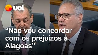 Renan Calheiros diz que vai deixar CPI da Braskem após escolha de relator ‘Não concordo’ [upl. by Shiller970]