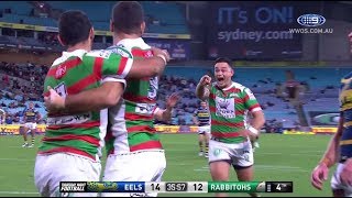 NRL Highlights Parramatta Eels v South Sydney Rabbitohs – Round 15 [upl. by Cara]