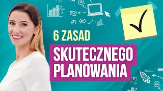 Jak planować czas aby osiągać cele Planowanie dnia w 6 krokach Moje dobre praktyki  Basia Piasek [upl. by Alioz]