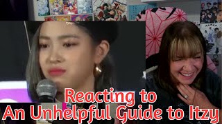 Reacting to an Unhelpful Guide to Itzy [upl. by Casie809]