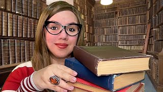 ASMR ESPAÑOL 📚 Bibliotecaria en Libreria Roleplay 📚 Sonidos de Papel y Teclado SUAVE Para Dormir [upl. by Atiker960]