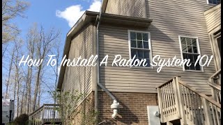 How to install a Radon System 101 [upl. by Emawk]