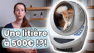 Mon avis sur Litter Robot une litière auto nettoyante [upl. by Kcirret386]