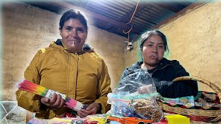 Probando DULCES mexicanos con mi hija recuerdos de niñas en el ranchito [upl. by Krug210]