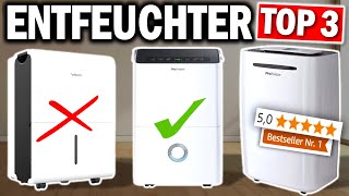 Top 3 LUFTENTFEUCHTER 2024 🔥  Die 3 Besten ElektrischenLuftentfeuchter 2024 [upl. by Amii]