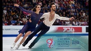 Gabriella Papadakis and Guillaume Cizeron FRA  Free Dance  Milano 2018 [upl. by Zat]