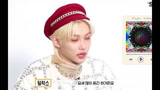 STRAY KIDS FELIX Sing Everglow Coldplay star1 magazine [upl. by Bresee870]