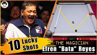 Efren Reyes Lucky Shots [upl. by Ama]