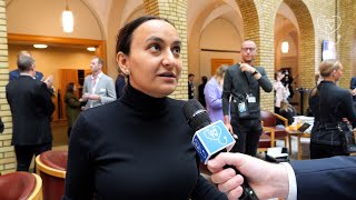 Intervju med Seher Aydar [upl. by Esorlatsyrc]