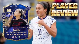 ¡MAMI SMITH LLEGO AL TOTY REVIEW SMITH TOTY 95 EAFC 24 FIFA 24 [upl. by Tapes]